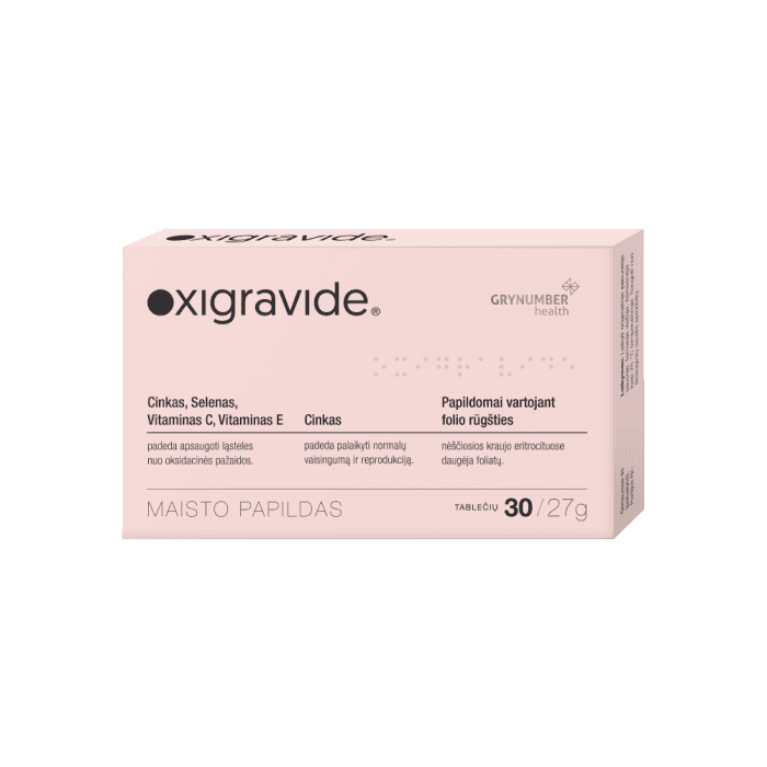 OXIGRAVIDE, 30 tablečių