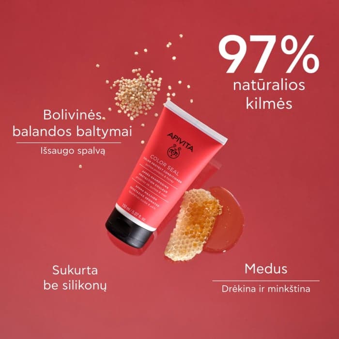 APIVITA kondicionierius dažytiems plaukams, 150 ml-2