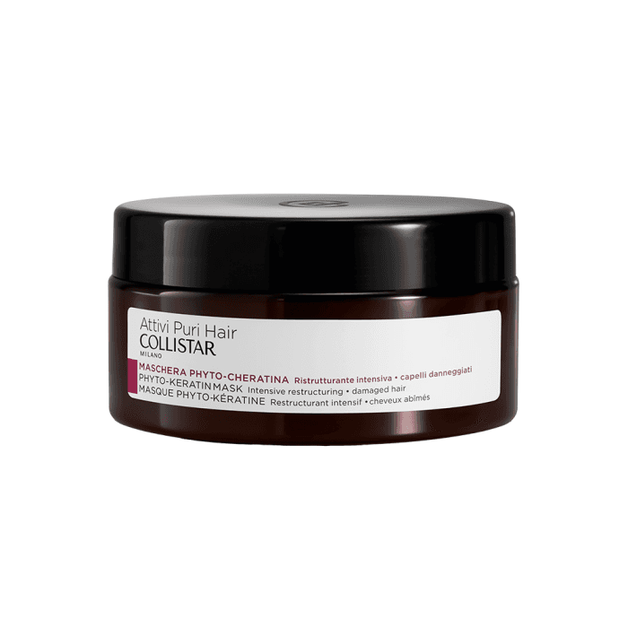 COLLISTAR plaukų kaukė, Intensive Restructuring, ATTIVI PURI PHYTO-KERATIN, 200 ml