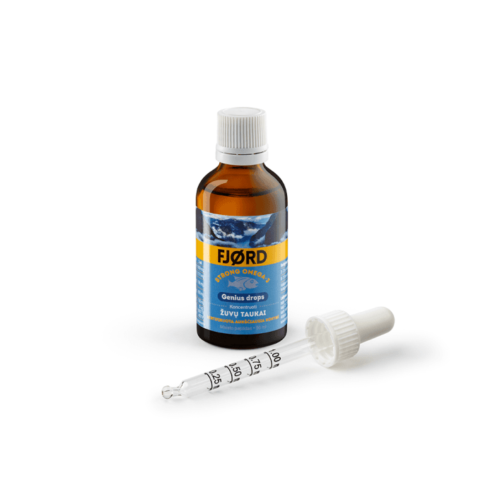 FJØRD STRONG OMEGA-3 GENIUS DROPS, 50 ml-1
