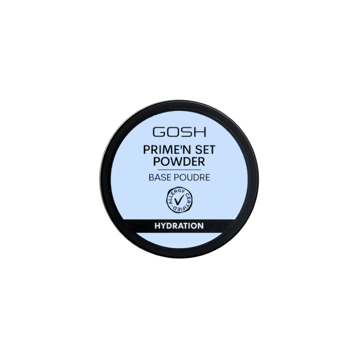 GOSH biri matinė pudra PRIME'N SET HYDRATION, bespalvė, 7 g-1