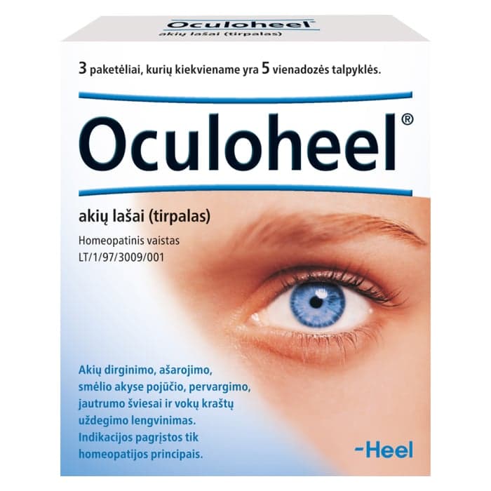 OCULO-HEEL, 0,45 ml, akių lašai, tirpalas, N15