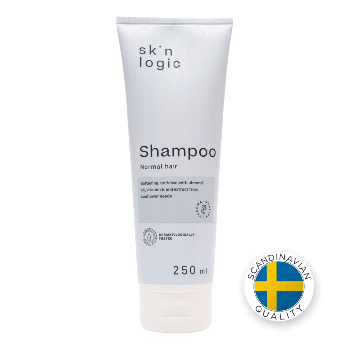 SKIN LOGIC minkštinamasis šampūnas normaliems plaukams, 250 ml