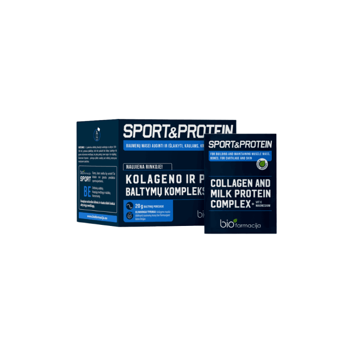 SPORT & PROTEIN, 28 pakelių