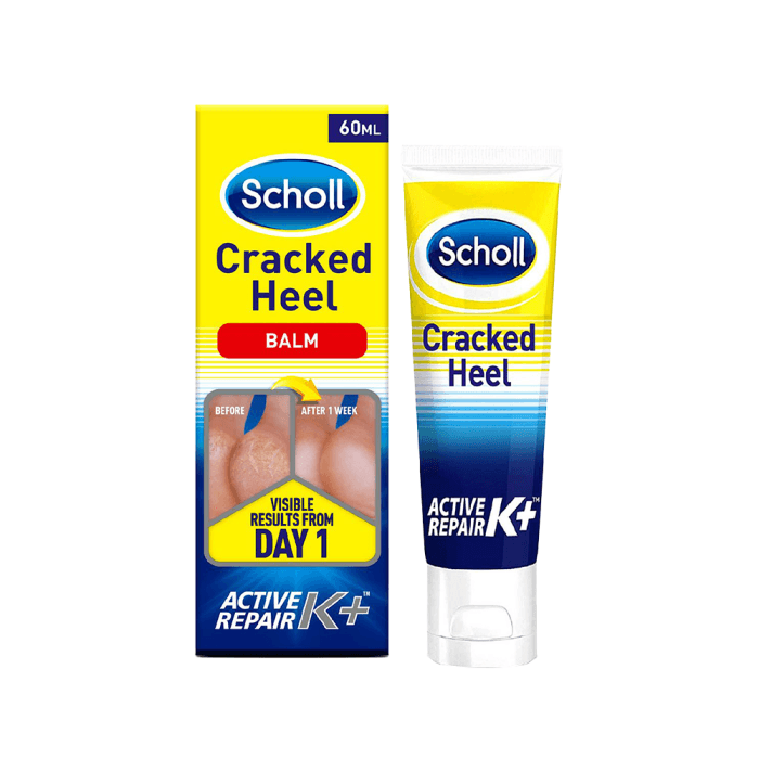 SCHOLL balzamas suskilusiems kulnams, bekvapis, 60 ml-1