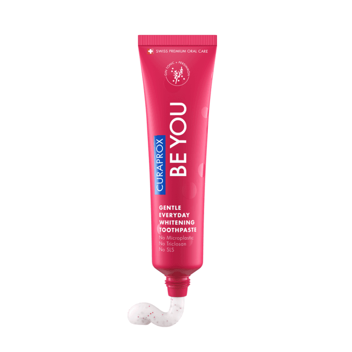 CURAPROX balinanti dantų pasta BE YOU, persimonų, džino su toniku ir mėtų skonio, nuo 6 m., 60 ml-1