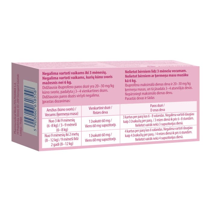 IBUGARD, 60 mg, Žvakutės, N10-1
