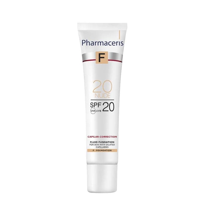 PHARMACERIS F pudra CAPILLAR CORRECTIVE, SPF20, Nr. 20, 30 ml