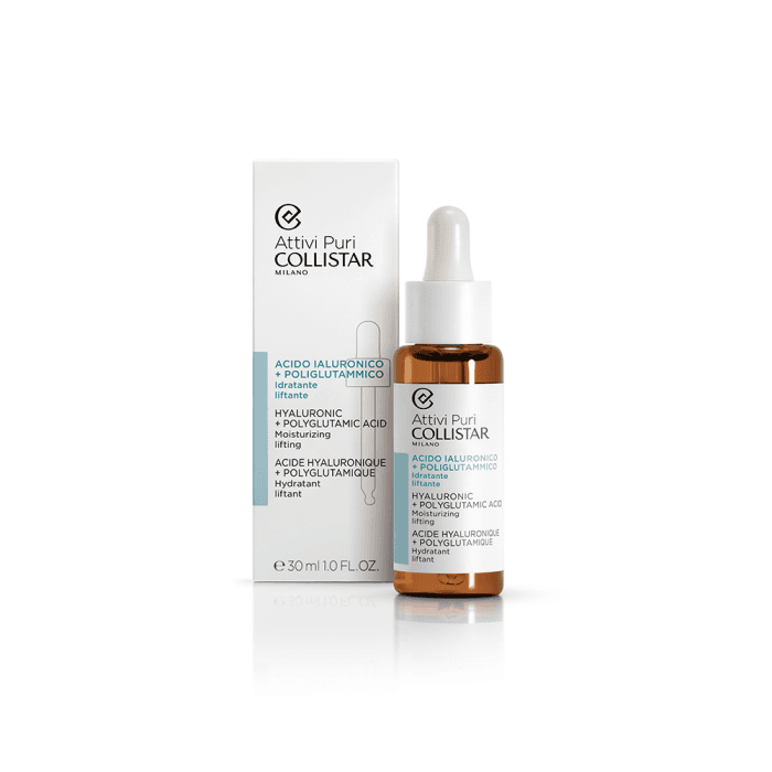 COLLISTAR, HYALURONIC ACID + POLYGLUTAMMIC serumas su hialurono rūgštimi, ATTIVI PURI, 30 ml-2