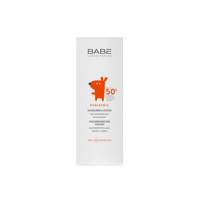 BABÉ apsauginis losjonas nuo saulės vaikams PEDIATRIC, SPF 50+, nuo 3 mėn., 100 ml
