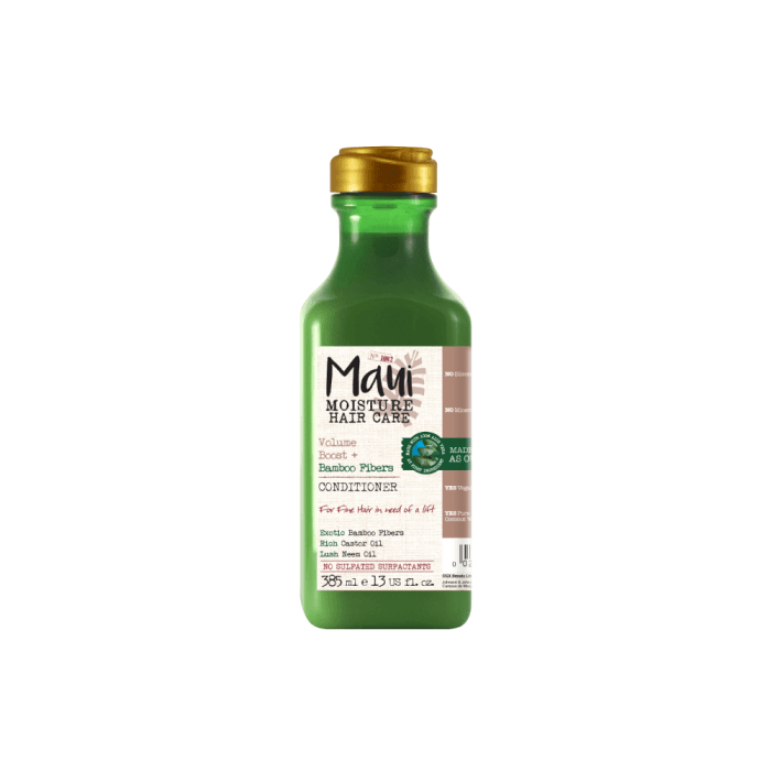 MAUI MOISTURE kondicionierius su bambuko pluoštu, 385 ml