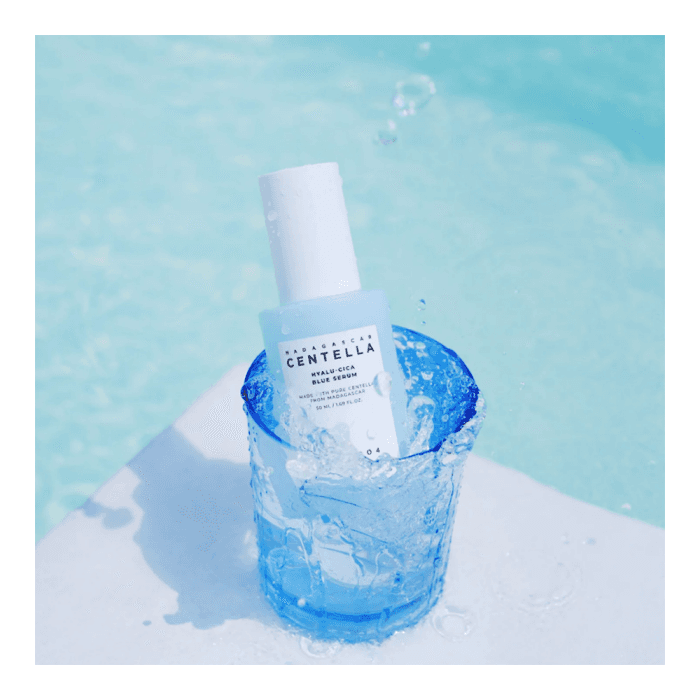 SKIN1004 veido serumas su Hyalu-Cica kompleksu, Madagascar Centella Hyalu-Cica Blue Serum, 50 ml-2