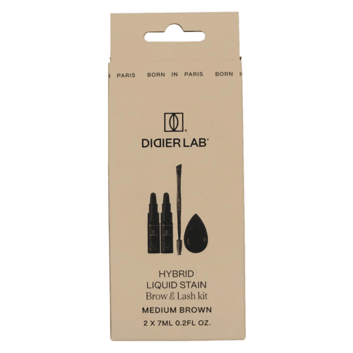 DIDIER LAB maitinamasis antakių ir blakstienų dažymo rinkinys, 2x7ml, 14 ml