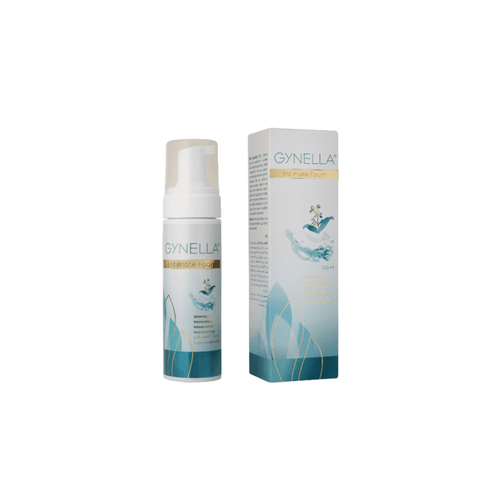 GYNELLA intymios higienos prausiklis-putos, 150 ml