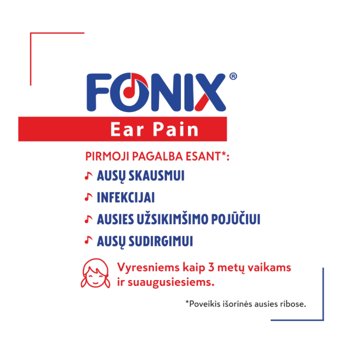 FONIX purškalas EAR PAIN, 15 ml-2