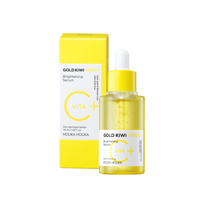 HOLIKA HOLIKA skaistinamasis veido serumas Gold Kiwi Vita C+ Brightening Serum, 45 ml-1