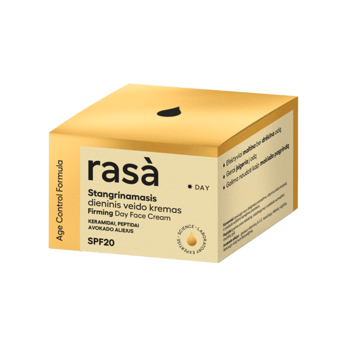 RASA stangrinamasis dieninis veido kremas AGE CONTROL, SPF 20, 50 ml-1