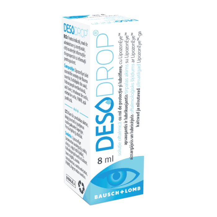 DESODROP akių lašai, 8 ml