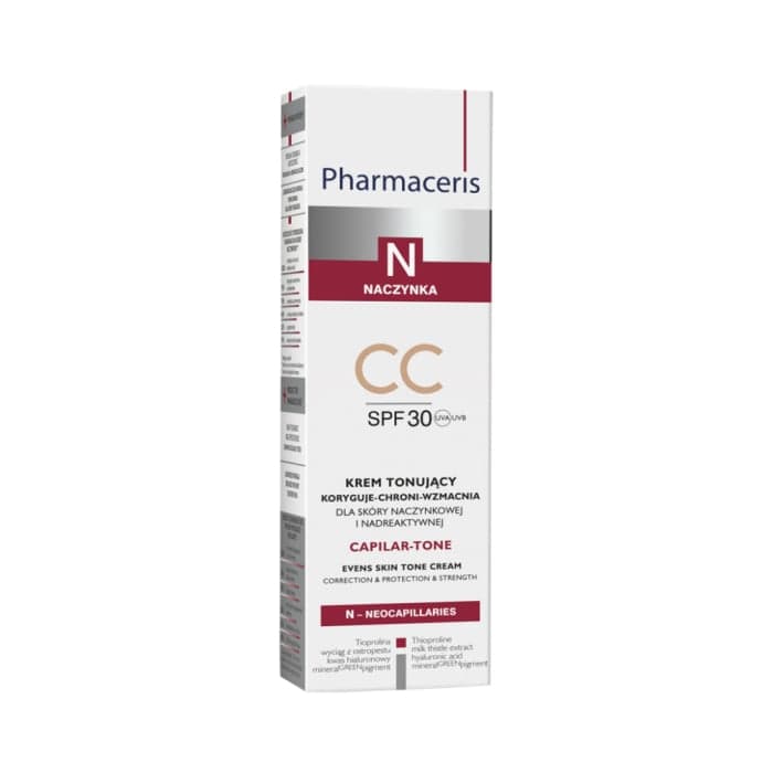 PHARMACERIS N atspalvį suteikiantis CC kremas CAPILAR-TONE, SPF 30, 40 ml-1