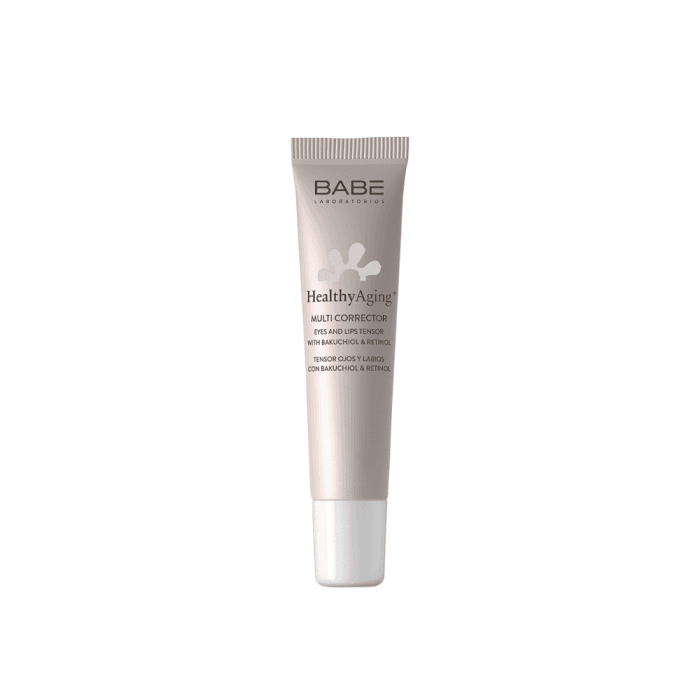 BABÉ daugiafunkcis akių ir lūpų srities kremas HEALTHY AGING+, 15 ml