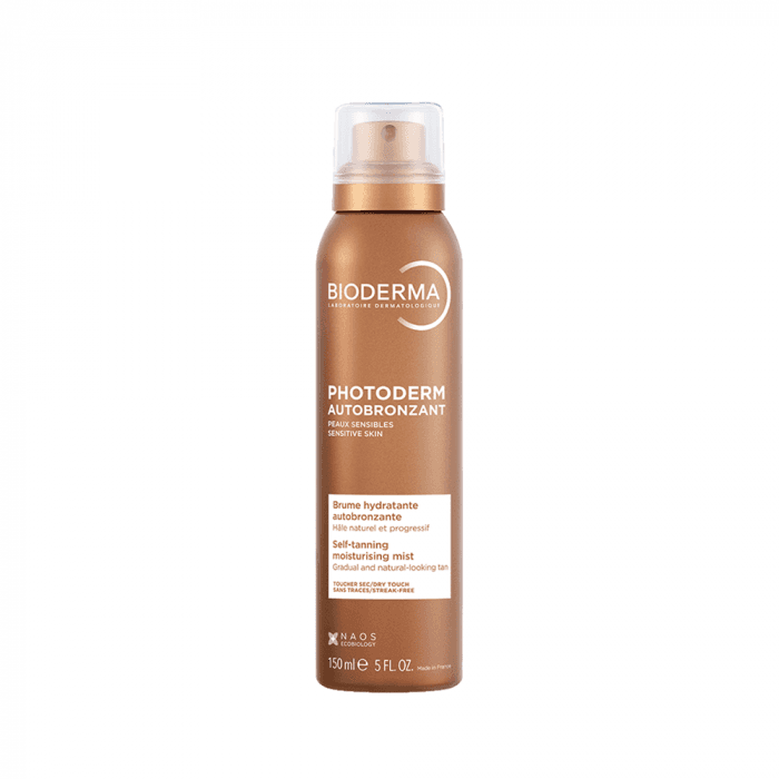 BIODERMA savaiminio įdegio drėkinamoji dulksna, PHOTODERM AUTOBRONZANT, 150 ml
