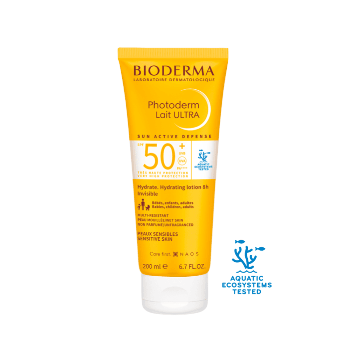 BIODERMA apsauginis losjonas nuo saulės, PHOTODERM LAIT ULTRA SPF50+, 200 ml-2