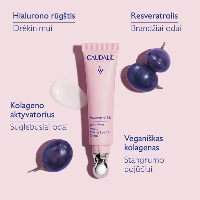 CAUDALIE paakių kremas suglebusiai odai RESVERATROL-LIFT FIRMING NIGHT CREAM, 15 ml-2