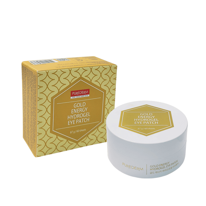 PUREDERM paakių kaukė GOLD ENERGY, 60 vnt.-1