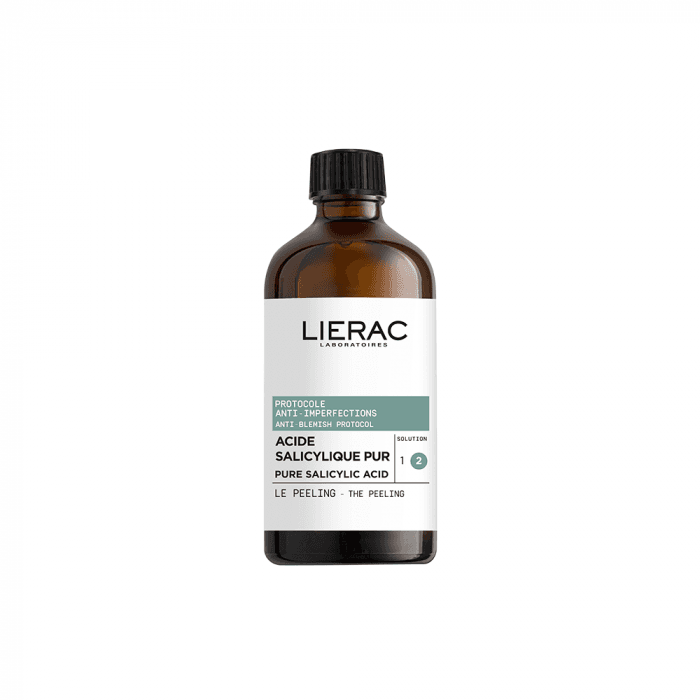 LIERAC ilgalaikio poveikio veido šveitiklis su salicilo rūgštimi, PROTOCOL, 100 ml