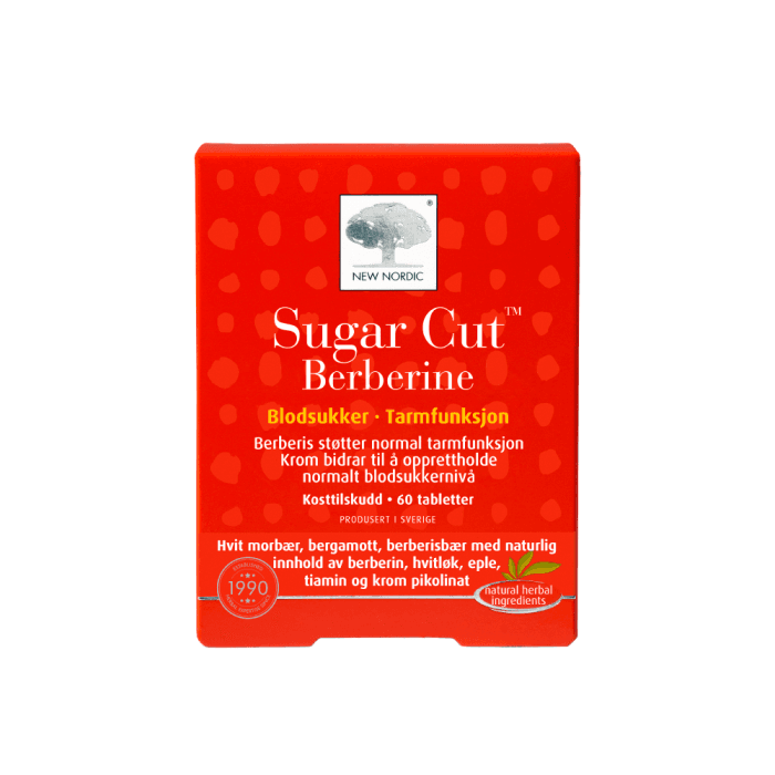 Sugar Cut™ Berberine, 60 tablečių
