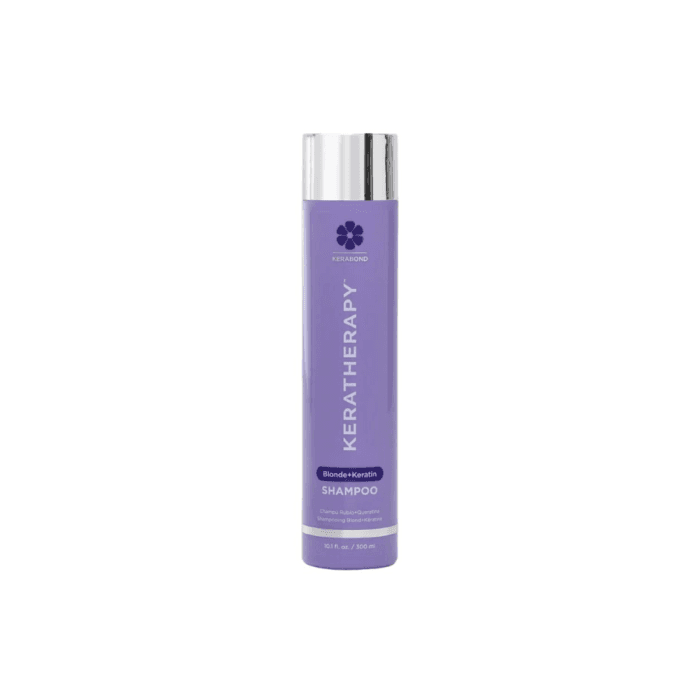 KERATHERAPY tonuojantis šampūnas šviesintiems plaukams  Keratin Infused Totally Blonde Violet, 300 ml