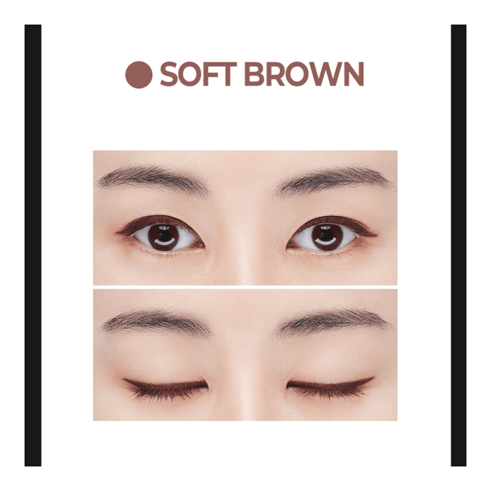 BOM, akių pravedimas, WONDERPROOF,#03 SOFT BROWN, 0.5 g-2