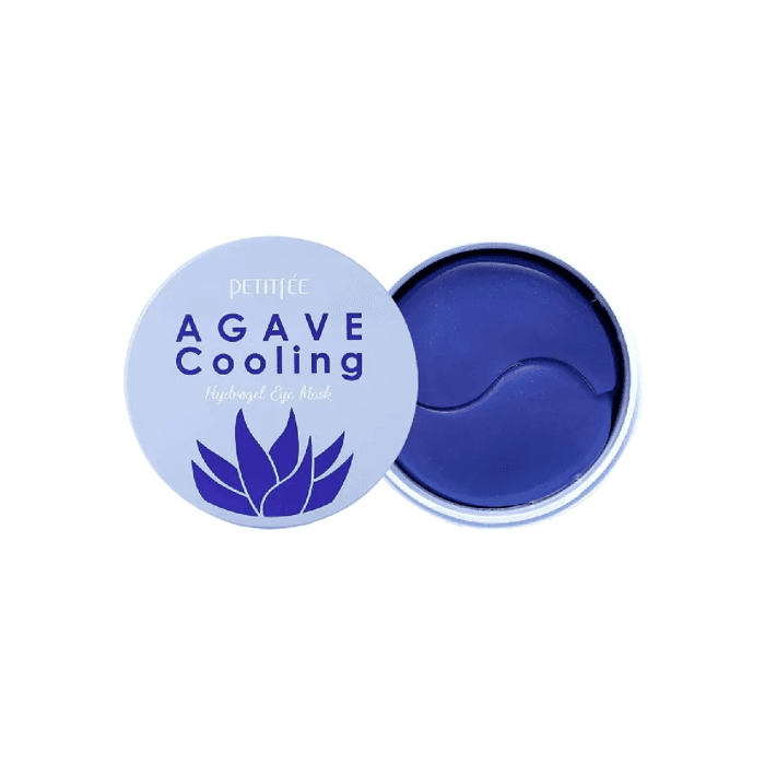 PETITFEE vėsinančios hidrogelinės paakių pagalvėlės su agavų ekstraktu AGAVE COOLING, 60 vnt.-1
