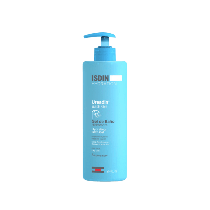 ISDIN drėkinamasis dušo gelis su 5 % šlapalo UREADIN®, 400 ml