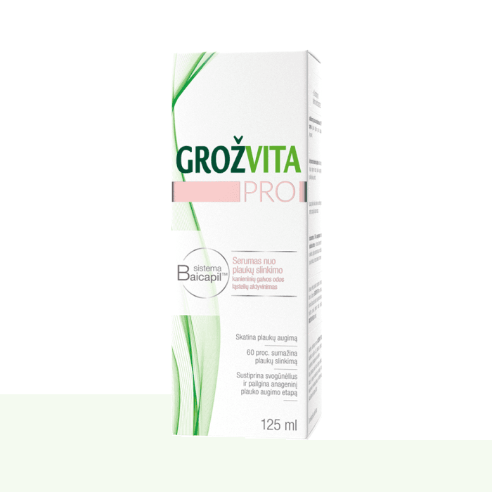 GROŽVITA serumas nuo plaukų slinkimo, 125 ml-1