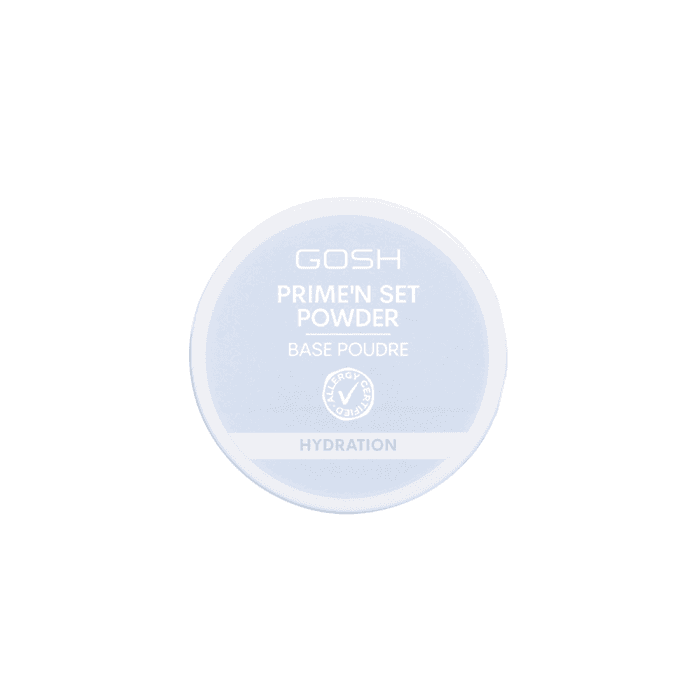 GOSH biri matinė pudra PRIME'N SET HYDRATION, bespalvė, 7 g