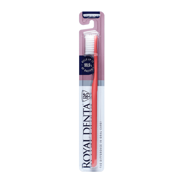 ROYAL DENTA dantų šepetėlis SILVER SUPER SOFT, 1 vnt.