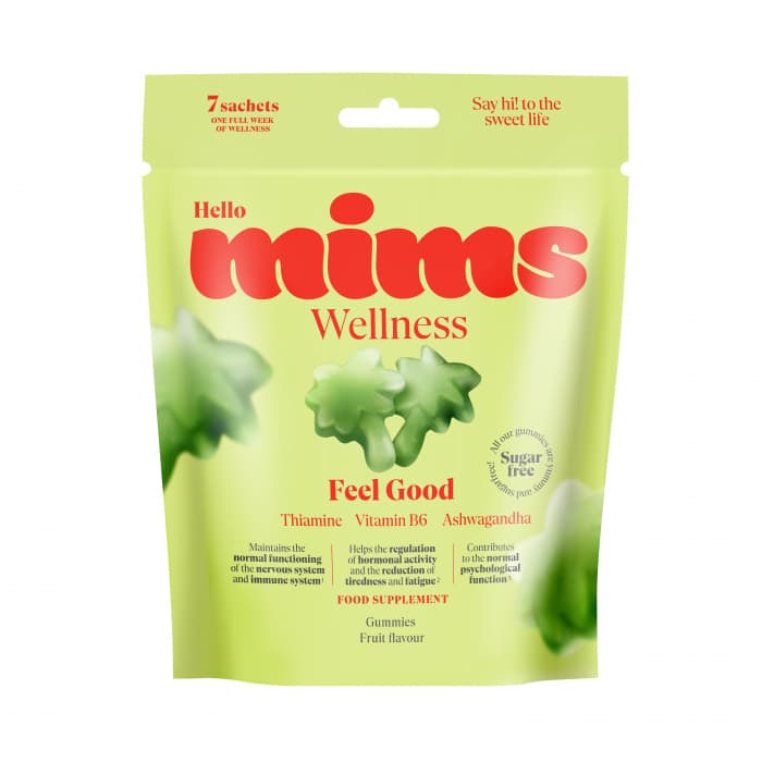 MIMS, WELLNESS maisto papildas, 35 guminukų