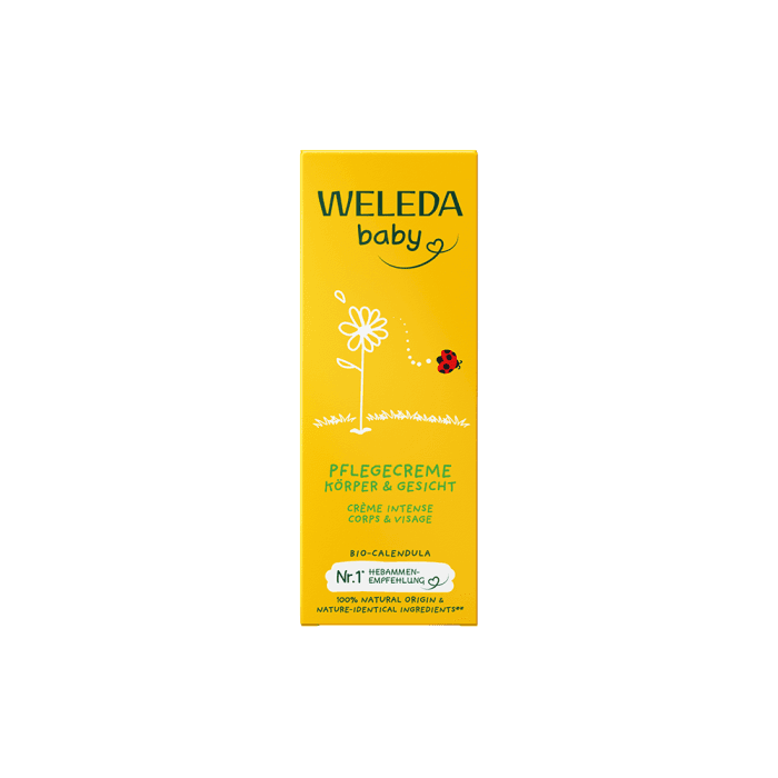 WELEDA vaikiškas kremas su medetkomis CALENDULA BABY, 75 ml-1