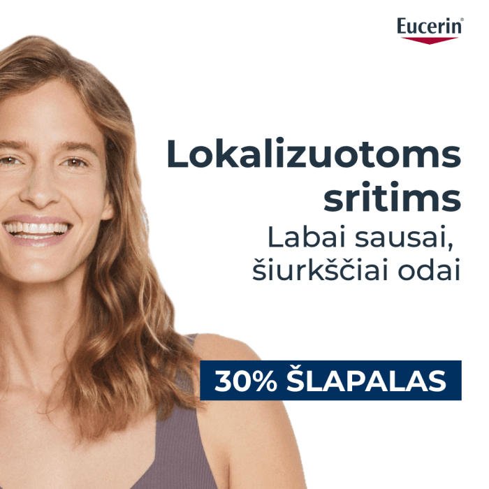 EUCERIN kremas lokalizuotoms sausos odos sritims su 30 % šlapalo UREA REPAIR, 75 ml-1