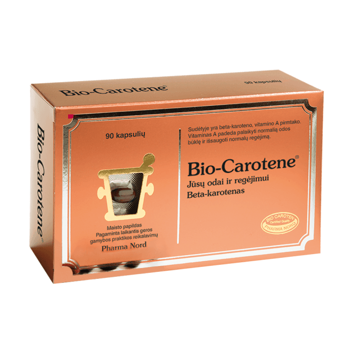 BIO-CAROTENE, 90 kapsulių