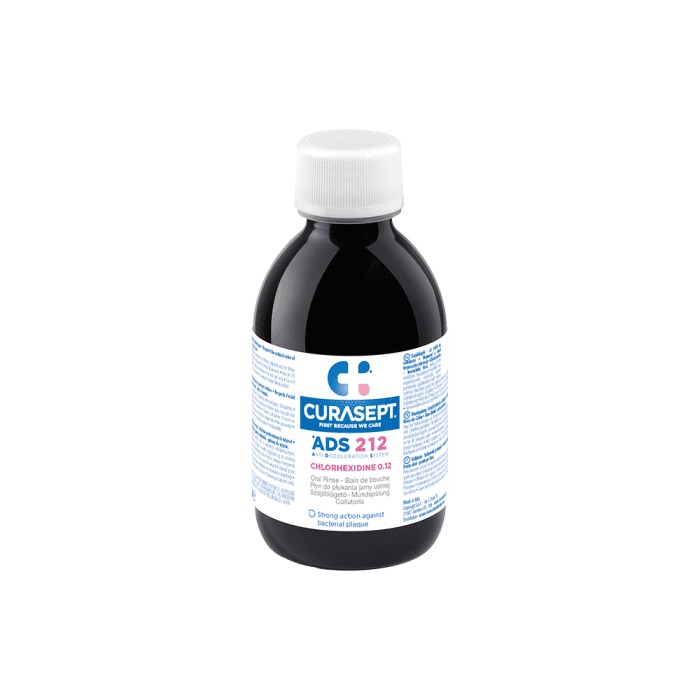 CURASEPT antibakterinis skalavimo skystis su 0,12 % chlorheksidino ADS 212, 200 ml-2