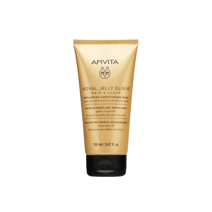 APIVITA plaukų kaukė-kondicionierius ROYAL JELLY ELIXIR, 150 ml
