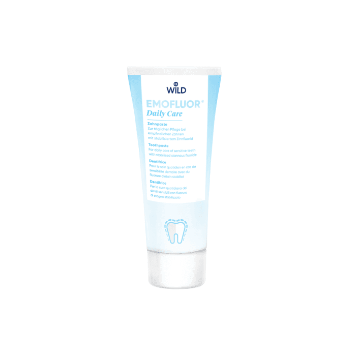 DR. WILD dantų pasta jautriems dantims EMOFLUOR DAILY CARE, anyžių skonio, 75 ml