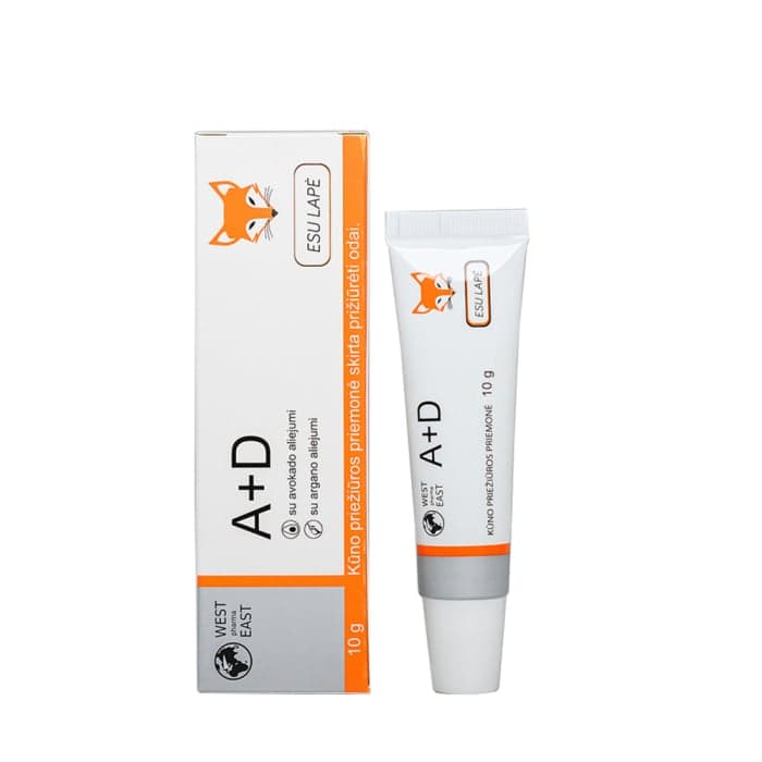 ESU LAPĖ A+D kremas, 10 g