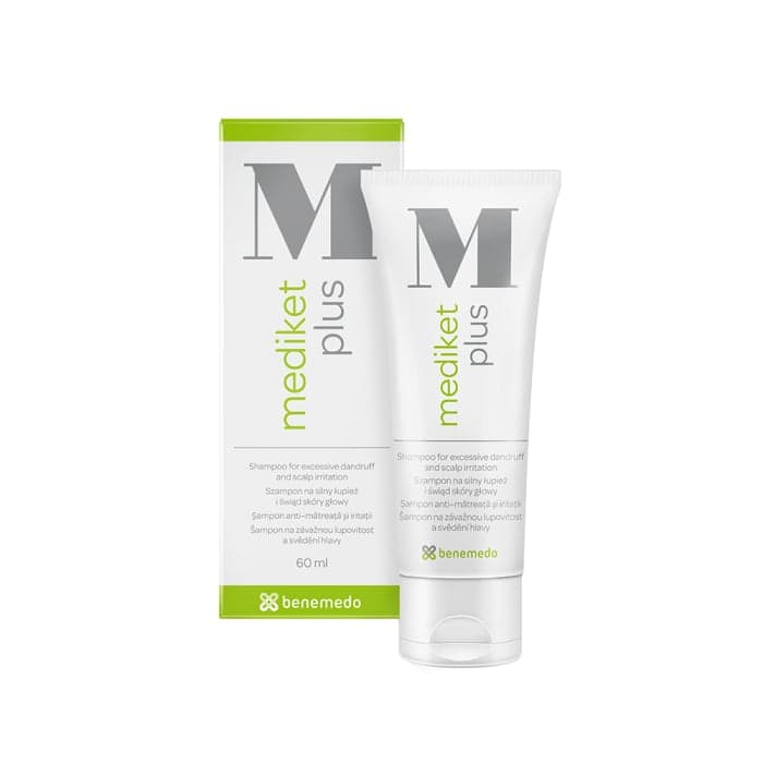 MEDIKET šampūnas nuo pleiskanų PLUS, 60 ml