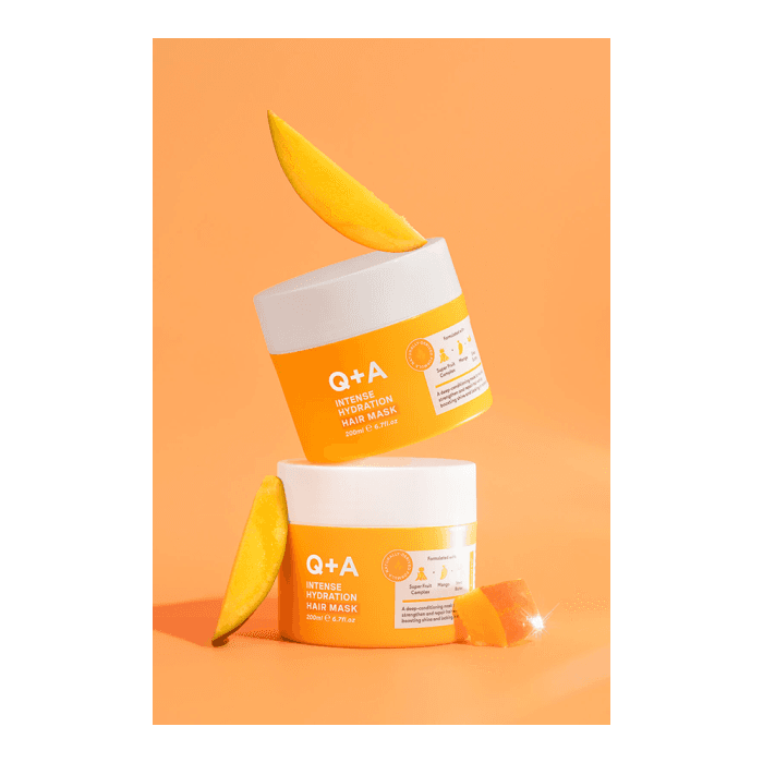 Q+A intensyviai drėkinanti plaukų kaukė, 200 ml-2