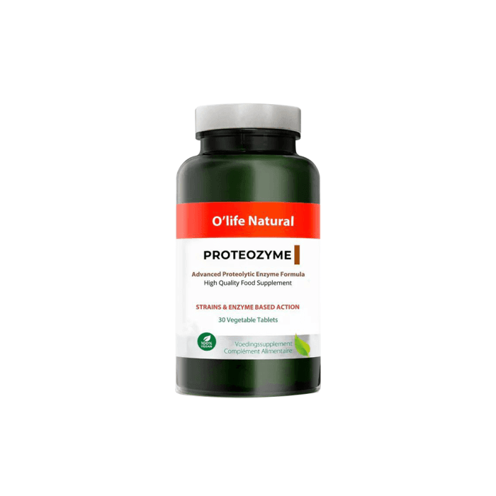 O’LIFE NATURAL PROTEOZYME, 30 kapsulė