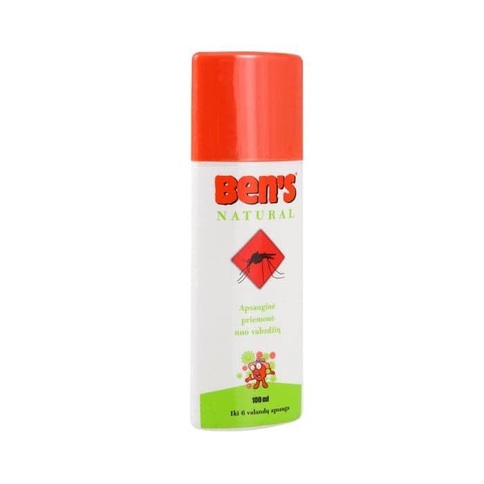 BEN‘S repelentas su citrinkvapių eukaliptų aliejumi, 100 ml-1