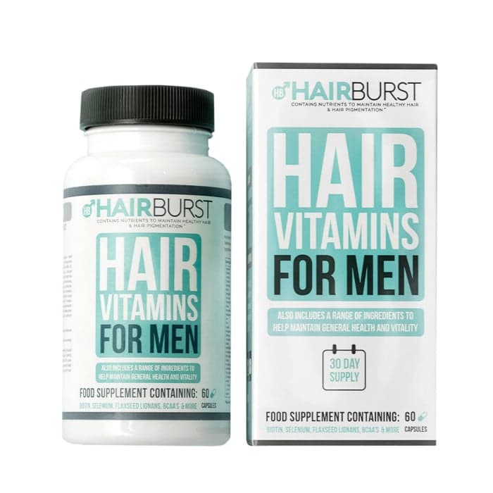 HAIRBURST maisto papildas vyrų plaukams, 60 kapsulių-1